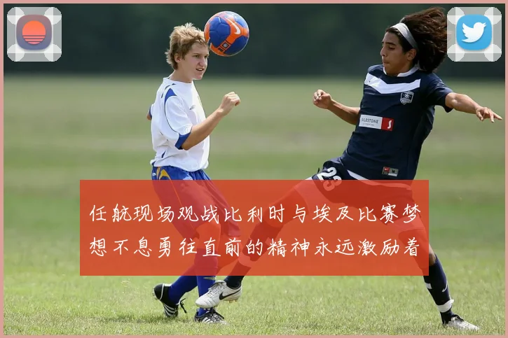 任航现场观战比利时与埃及比赛梦想不息勇往直前的精神永远激励着我们