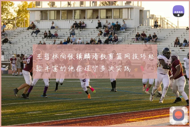 王哲林向张镇麟请教剪篮网技巧经验丰富的他在辽宁多次实践